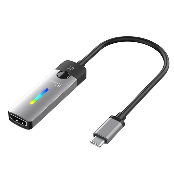 j5create JCA157-N USB-C® till HDMI™ 2.1 8K Adapter