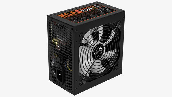 Aerocool KCAS PLUS GOLD 850W strömförsörjningsenheter 20+4 pin ATX Svart