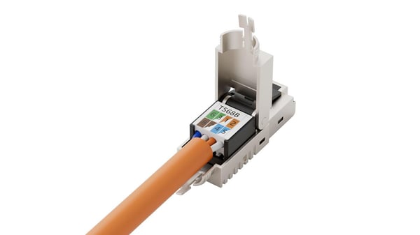Lanview LVN125417 kabelsamler RJ45 Zink