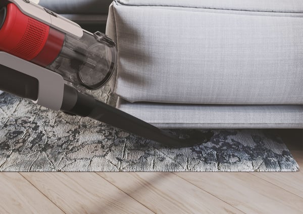 Hoover HF916BF 011 Sauvaimuri Akku Kuiva EPA Pussiton 0,7 L 400 W Musta, Metallinen, Vaaleanpunainen