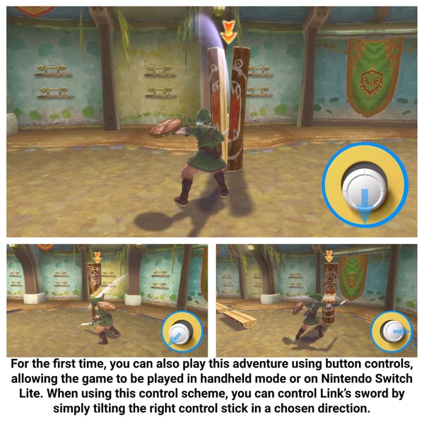 Nintendo Joy-Con Set (L+R) - The Legend of Zelda: Skyward Sword HD Edition Grå, Violett Bluetooth Spelplatta Analog / Digital Nintendo Switch