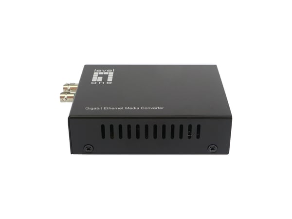 LevelOne GVT-2003 netværksomformer til medie 1000 Mbit/s 1310 nm Enkeltilstand Sort