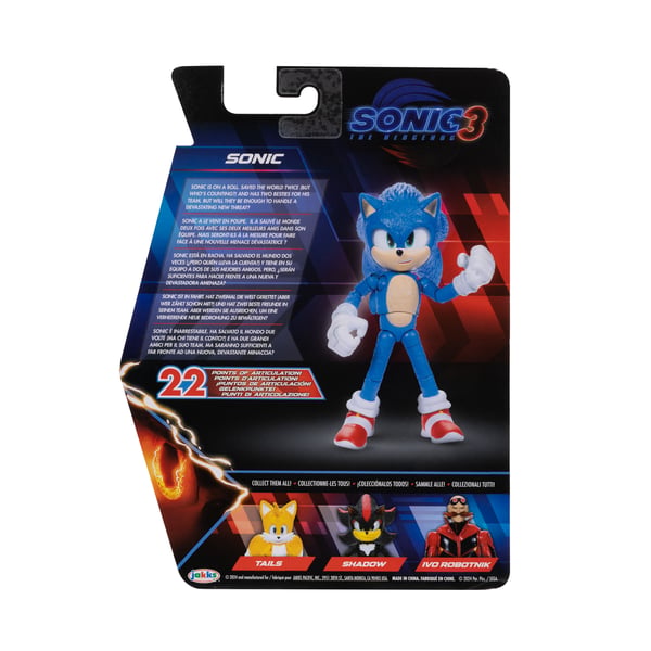 Sonic the Hedgehog 3 5" Sonic