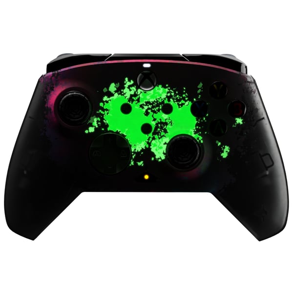 PDP REMATCH GLOW Advanced Svart, Grön, Röd USB Spelplatta Analog / Digital PC, Xbox One, Xbox Series S, Xbox Series X
