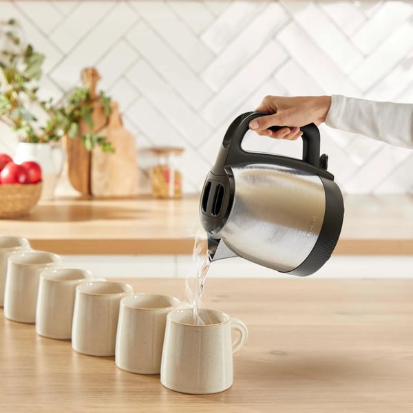 Tefal Express KI1E0DE0 elkedel 1,2 L 2200 W Rustfrit stål
