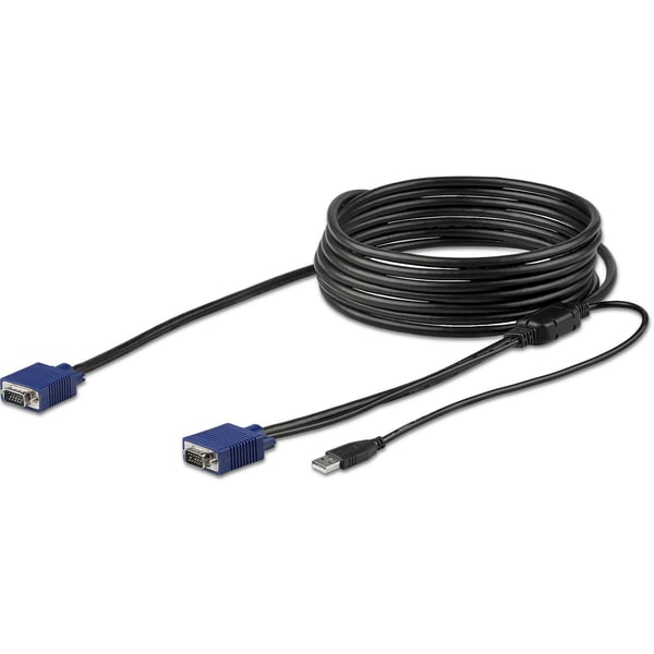 StarTech.com 4,6 m (15 ft.) USB KVM-kabel til StarTech.com Rackmonteringskonsoller - VGA og USB KVM Cons