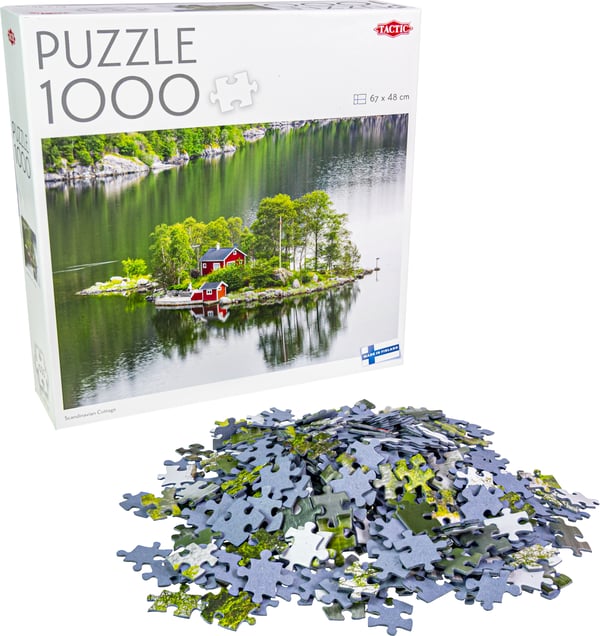 Tactic Lovers Scandinavian cottage Kuviopalapeli 1000 kpl Maisema