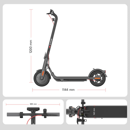 NAVEE V25 Svart 20 km/t 5,2 Ah