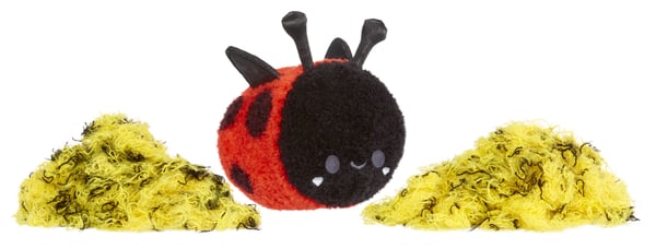 MGA Entertainment Fluffie Stuffiez Small Plush- Bee/ Lady Bug