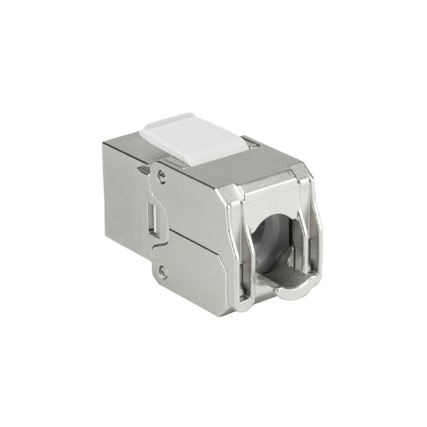 ACT TD6025 kabel kønsskifter RJ45 IDC Sølv, Hvid