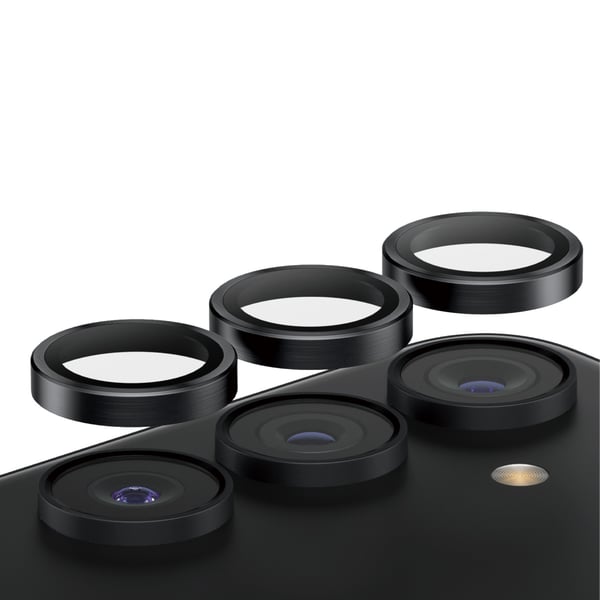 PanzerGlass ® Hoops® Camera Lens Protector Black Samsung Galaxy S24+ Genomskinligt skärmskydd 1 styck PanzerGlass ® Hoops® Camera Lens Protector Black Samsung Galaxy S24+ Genomskinligt skärmskydd 1 styck