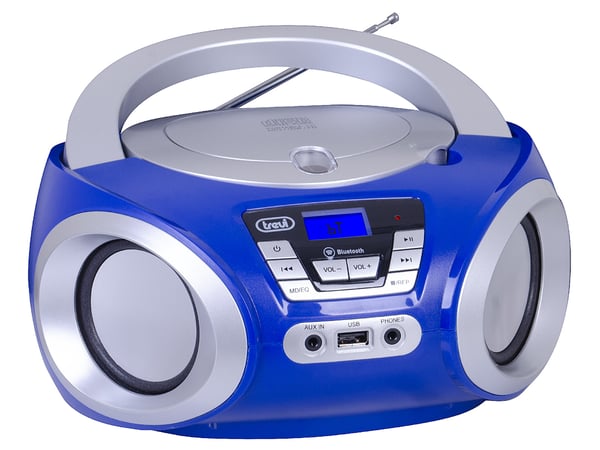 Trevi CMP 544 BT Digital 4 W FM Blå MP3-afspilning