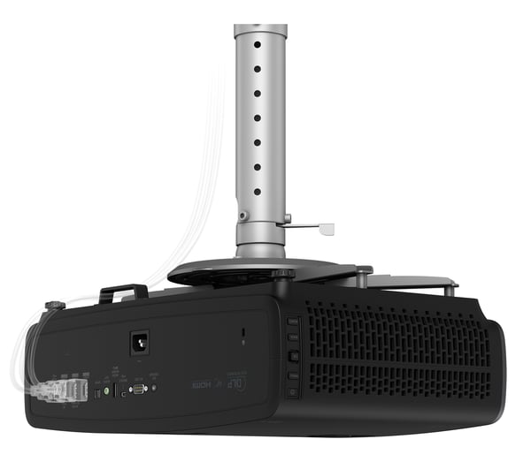 BenQ W2720i Standard-kast projektor 2500 ANSI lumens DLP UHD 4K (3840x2160) 3D Sort