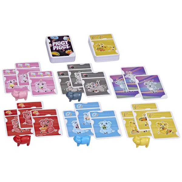 Hasbro Gaming Piggy Piggy Korttipeli Perhe