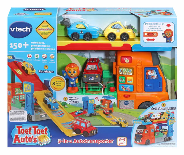 VTech Toet Toet Auto's 3-in-1 Autotransporter