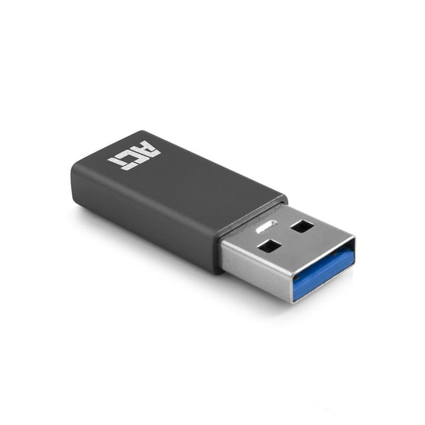 ACT AC7375 kabel kønsskifter USB Type-C USB Type-A Grå