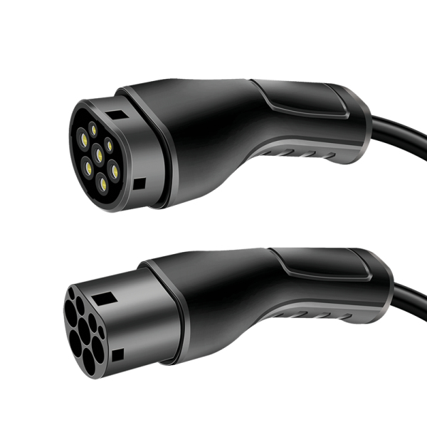 LogiLink EVC0122 laddkabel för elektriskt fordon Svart Typ 2 3 7,5 m