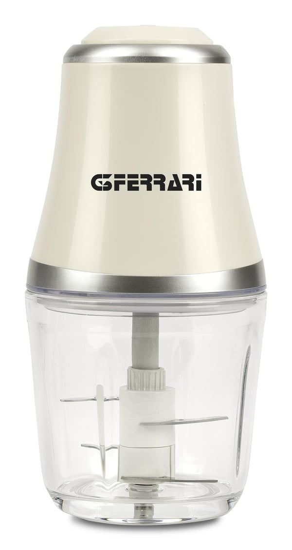 G3 Ferrari G2016301 elektrisk minihackare 0,5 l 500 W Silver, Transparent, Vit