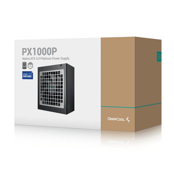 DeepCool PX1000P enhed til strømforsyning 1000 W 20+4 pin ATX ATX Sort