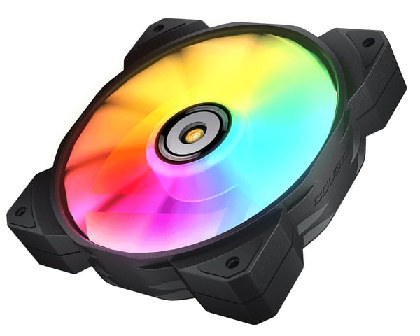 COUGAR CGR-CF-MHP12HB3-RGB Computerkabinet Luftkøler 12 cm Sort, Hvid 3 stk