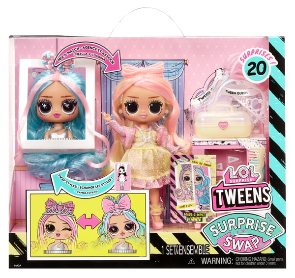 L.O.L. Surprise! Tweens Surprise Swap Fashion Doll- Braids-2-Waves Winnie