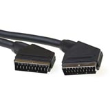 ACT Scart cable Scart - Scart 1.5m SCARt kabel 1,5 m SCART (21-pin) Sort