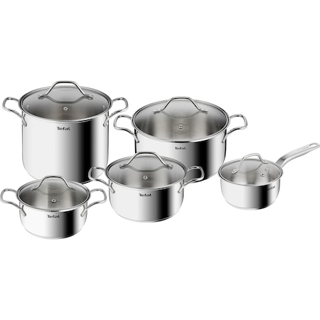 Tefal Intuition B864SA74 pann- och grytset 10 styck