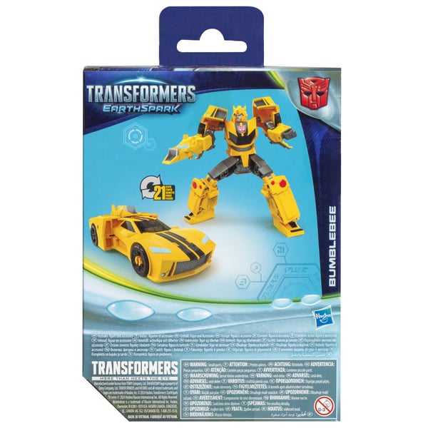 Hasbro Transformers Bumblebee 2-i-1 figur forvandles til en sportsvogn ZA6728