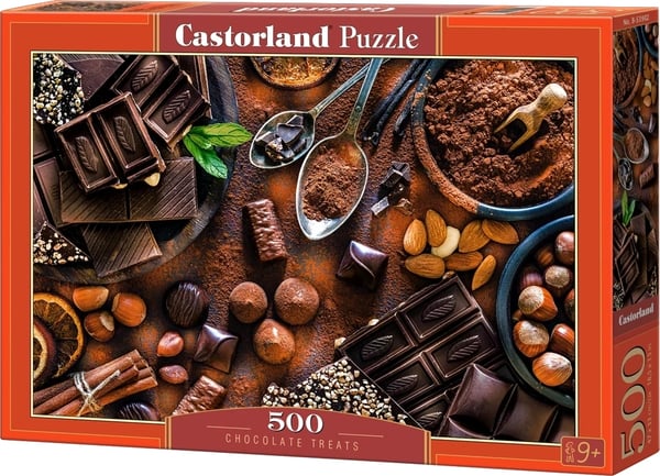 Puslespil 500 Chokolade Godbidder CASTOR