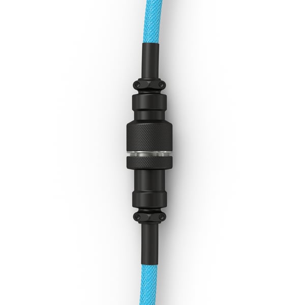 Glorious Gaming GLO-KB-ACC-CBL-COIL-EBLU kabel till tangentbord/mus Ljusblå 1,4 m