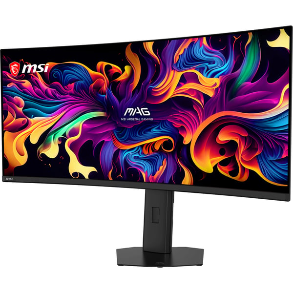 MSI MAG 341CQP QD-OLED X28 platta pc-skärmar 86,4 cm (34") 3440 x 1440 pixlar UltraWide Quad HD Svart