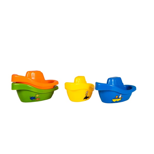 Rubo Toys 2010574 spil, legetøj & mærkat til badet Badebåd Flerfarvet