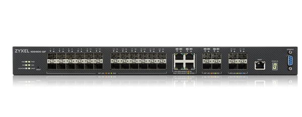 Zyxel XGS4600-32F Administreret L3 Sort