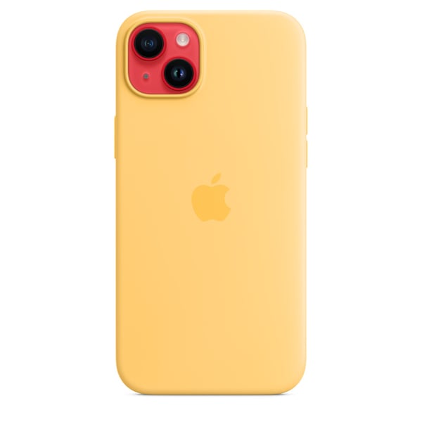 Apple MPTD3ZM/A mobiltelefonfodral 17 cm (6.7") Mobilskal Gul