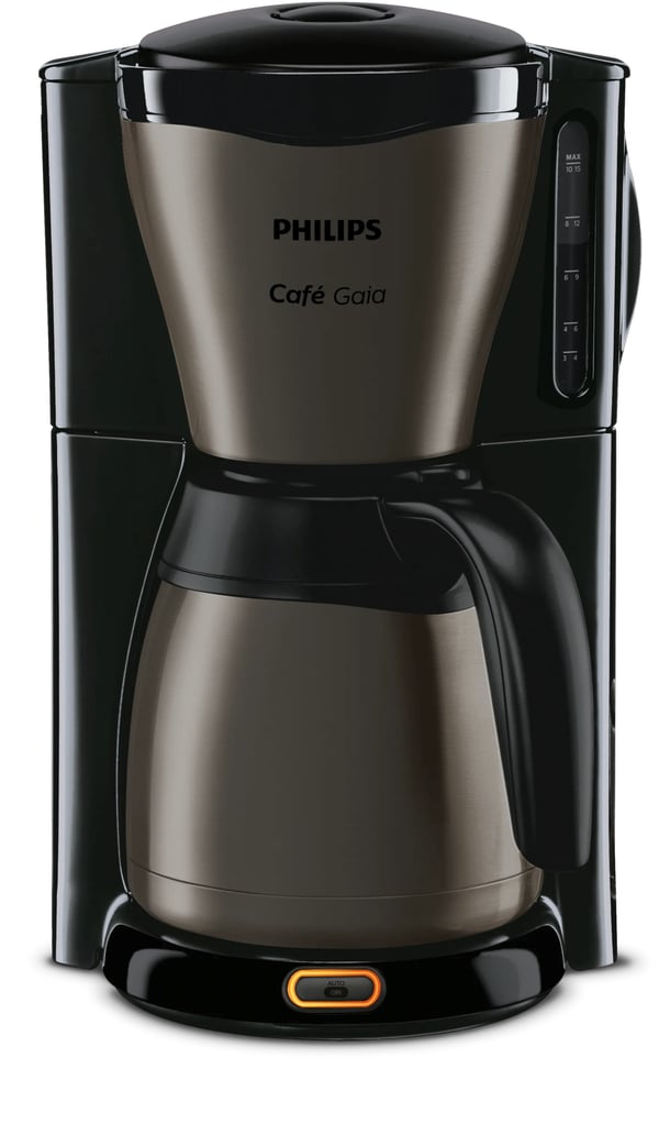Philips Café Gaia Collection Kaffemaskine med termokande i titanium
