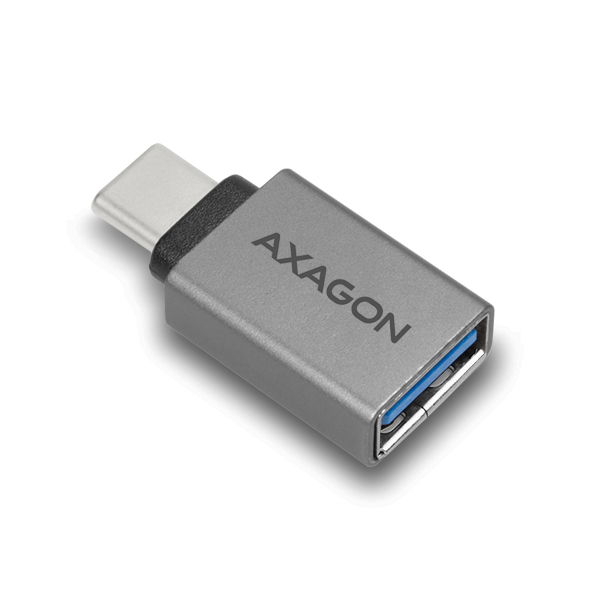 Axagon RUCM-AFA kabelomvandlare (hane/hona) USB type C USB type A Metallisk