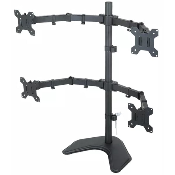 Techly ICA-LCD 2540 monitorin kiinnike ja jalusta 68,6 cm (27") Vastaanotto Musta