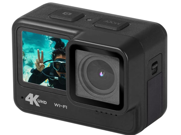 Trevi GO 2600 4K kamera til actionsport 20 MP 4K Ultra HD CMOS Wi-Fi 116 g