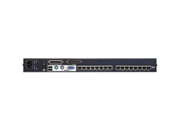 ATEN KH1516A KVM-kytkin Telineasennus Musta