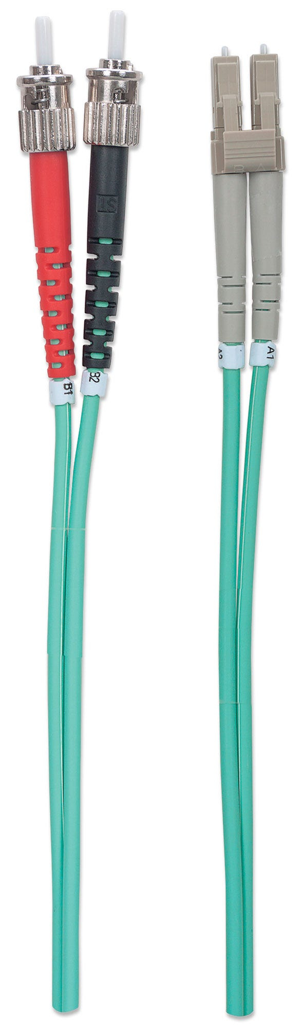 Intellinet 751131 InfiniBand og fiberoptisk kabel 5 m ST LC Turkisfarve