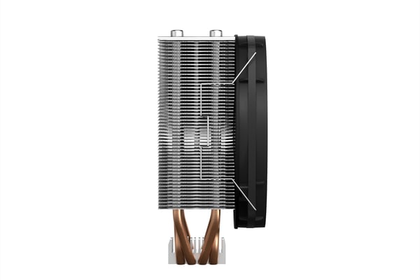 be quiet! SHADOW ROCK SLIM 2 Processor Kylare 13,5 cm Aluminium, Svart, Koppar 1 styck