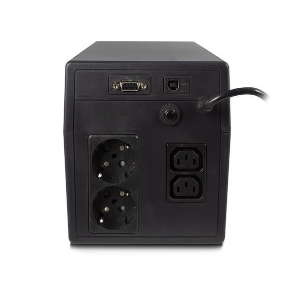 ACT AC2310 UPS-enhed Interaktivt indgangsstik 1 kVA 600 W 4 AC stikkontakt(er)