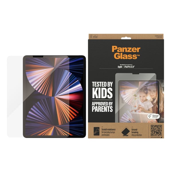 PanzerGlass ® Screen Protector iPad Pro 12.9″ (2018, 2020-2022 ) Genomskinligt skärmskydd Apple 1 styck