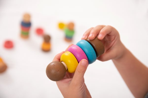 Tickit Rainbow Wooden Community People