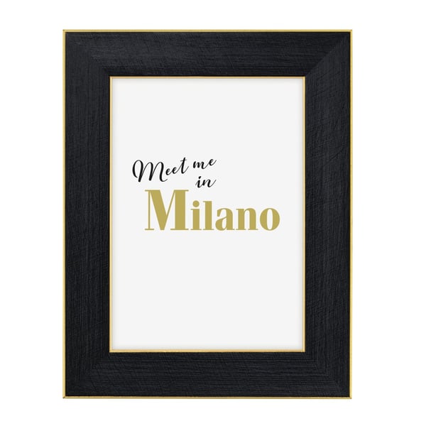 Hama Milano Enbildsram Svart