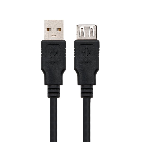 Nanocable 10.01.0204-BK USB-kabel USB 2.0 3 m USB A Sort