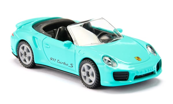 Siku Porsche 911 Turbo S Cabriolet – Convertible Sports Car with Play Value & Collectible Appeal