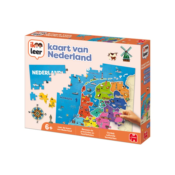 I learn Ik Leer - Kaart Van Nederland