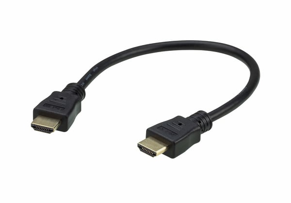 ATEN 2L-7DA3H HDMI-kabel 0,3 m HDMI Type A (Standard) Sort, Guld