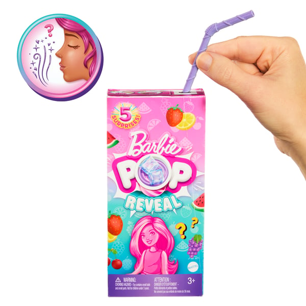 Barbie Pop Reveal -docksortiment